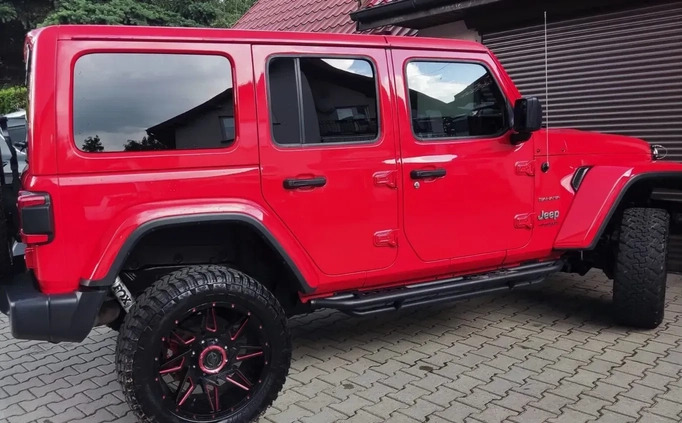 Jeep Wrangler cena 169000 przebieg: 60000, rok produkcji 2018 z Kańczuga małe 137